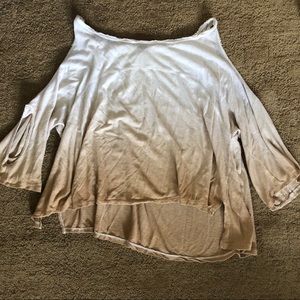 Free people ombré blouse. XS